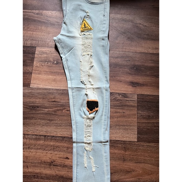 SHEIN Patchwork Denim - Picture 5 of 10